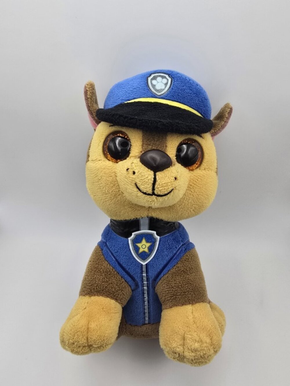Ty Paw Patrol Rescue Pups Chase Police Dog 7" Plush Stuffed Animal Beanie Boos